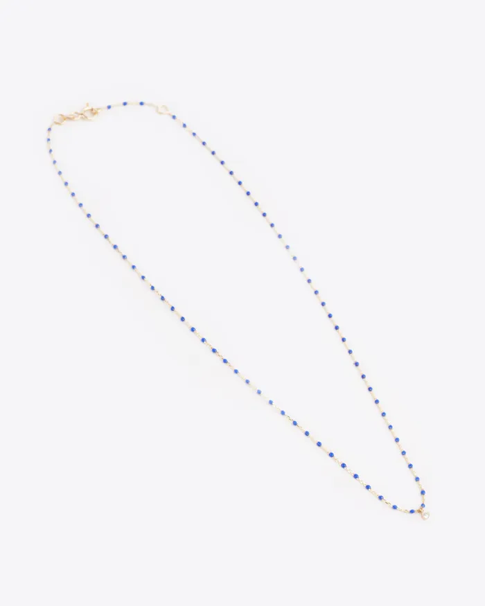 Necklaces Diamond and Resin Necklace GIGI CLOZEAU