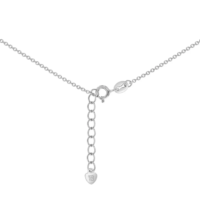 Teen Final Sale Necklaces Flat Cross 27mm ToddlerKidsGirls Necklace Religious Sterling Silver