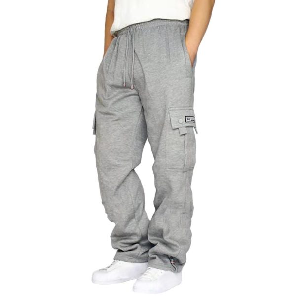 Pantaloni | Pantaloni In Tuta Grigi Con Tasche Cargo Pants 04  |  Uomo Abbigliamento Pantaloni