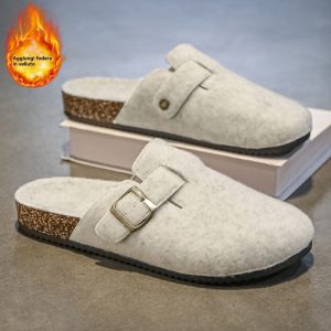 Pantofole | Pantofole In Panno 12 Mt  |  Uomo Pantofole Pantofole