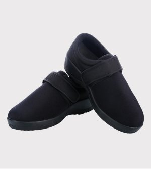 Pantofole | Pantofole Nere Chiusura In Velcro 20  |  Uomo Pantofole Pantofole