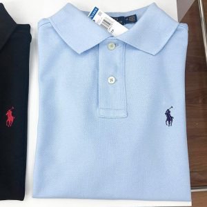 Polo | Polo Mezza Manica Azzurra Us 1327  |  Uomo Abbigliamento Polo