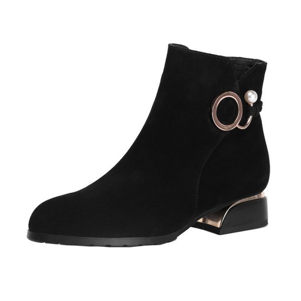 Scarpe Con Tacco | Stivaletti Ankleoots Neri 390  |  Donna Donna Donna