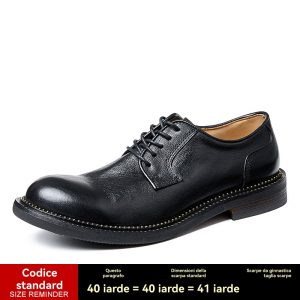 Scarpe Stringate | Scarpe Stringate Marroni In Vera Pelle 600  |  Uomo Scarpe Scarpe Stringate