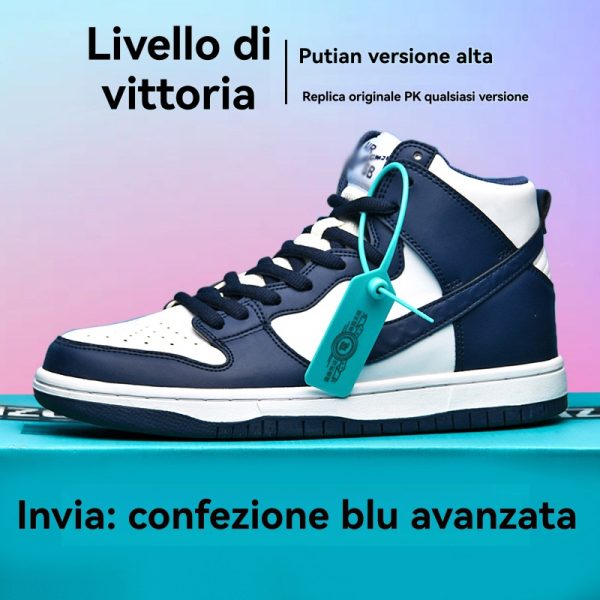 Sneakers | Sneakers Mid Cutianche E Nere M075S9  |  Donna Donna Donna