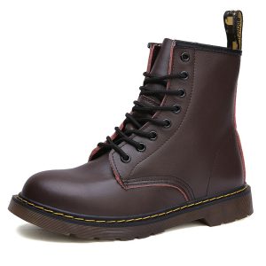 Stivaletti | Anfibi Aubergine Con Cerniera Laterale Nottingham  |  Uomo Scarpe Stivaletti