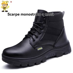 Stivaletti | Scarponcino Work Nere  |  Uomo Scarpe Stivaletti