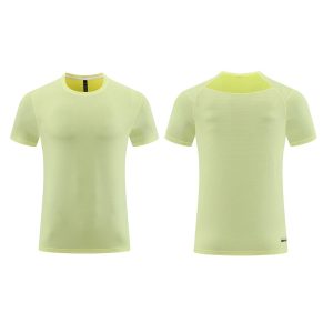 T-Shirt | Maglietta Sportiva Mezza Manica Gialla Fluo Ua Tech Textured  |  Uomo Abbigliamento T-Shirt